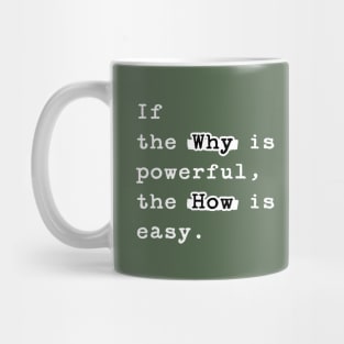 Motivation for Success: The Power of Purpose Mug